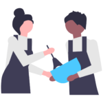 illustration image of cooking fresh homemade food.